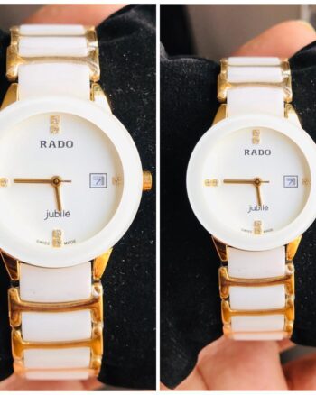 Round Luxury Premium Rado Jubile Couple Watch