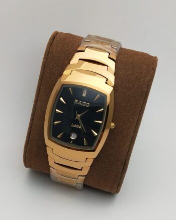 Rado Stylish Gold And Blue Watch For Men