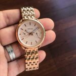 New Office Wear Fossil Rose Gold Dial New Metal Belt Women’s Watch