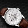 Tissot Automatic Japanese Movement Brown Leather Strap Men's Watch