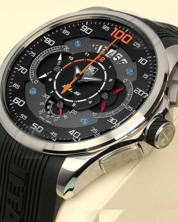 Tagheuer Silver Steel Bezel Chronograph Men's Watch