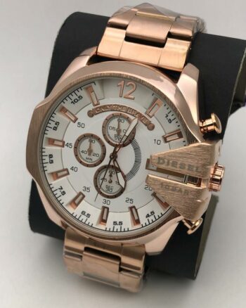 Diesel Watch For Men In Rose Gold