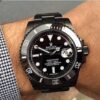 Rolex Hercules Black Metal Strap Men's Watch