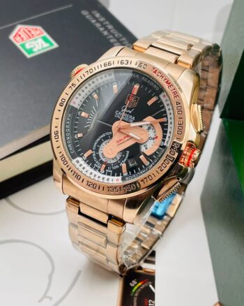 Spectacular Tag Heuer Chronograph Multi Dial Mens Watch