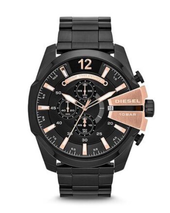 Diesel Black Dial Watch For Men