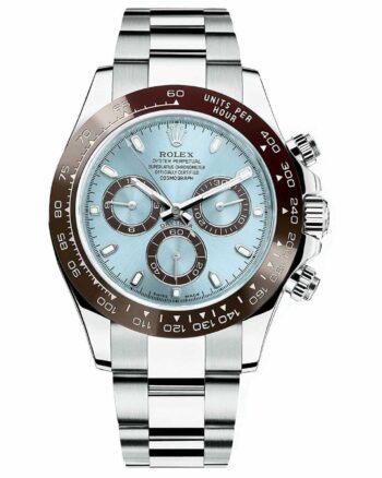Rolex Multi Functional Silver Metal Strap Men's Watch