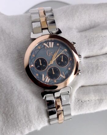GC Gray Dial Luxury Gold Silver Metal Belt Women’s Watch