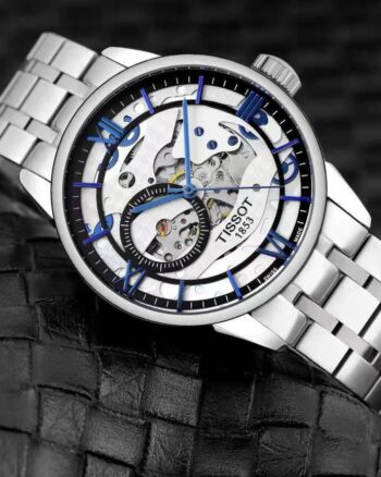 Tissot Full Automatic Japanese Movement Men's Watch In Silver