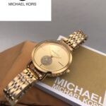 Michael Kors Full Gold Premium Watch For Women
