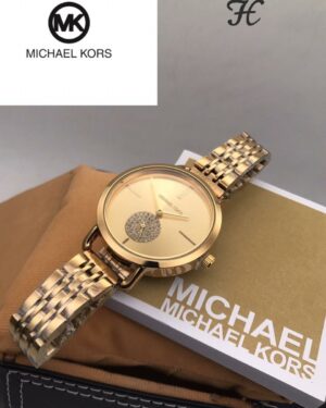 Michael Kors Full Gold Premium Watch For Women