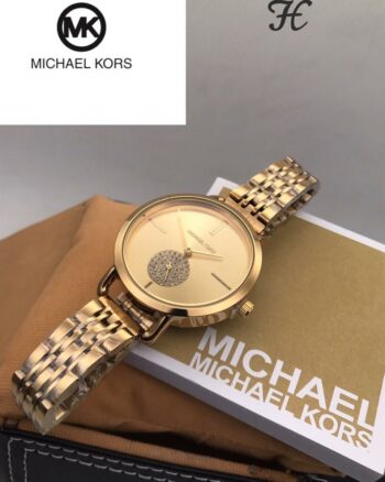 Michael Kors Full Gold Premium Watch For Women