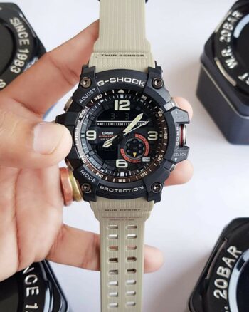 Casio G-Shock Twin Sensor Black Bezel Watch For Men
