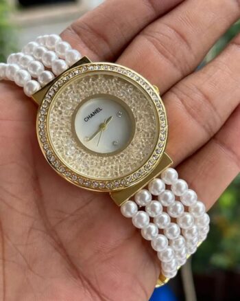 Chanel Diamond Studded Premium Watch For Women