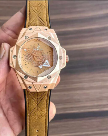 Hublot Yellow Date Working Model For Men's Watch