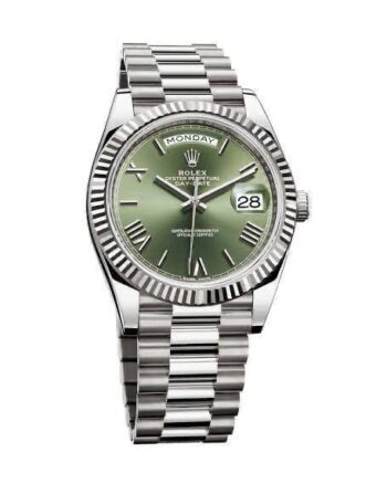 Dynamic Rolex Day-Date Oyster Green Dial Watch For Men