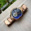 Cartier Chronograph Rose Gold Metal Belt Men's Watch