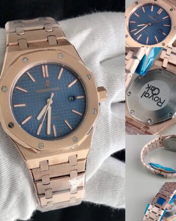 Branded Audemars Piguet Blue Dial New Watch For Men