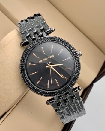 Classy Michael Kors Black Dial New Metal Belt Women’s Watch