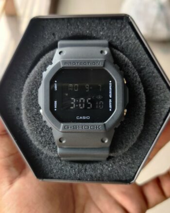 Casio G-shock Solid Grey Digital Watch For Men