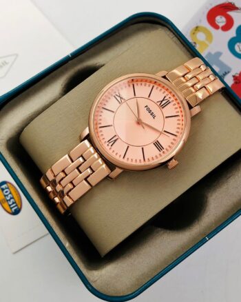 Fossil Rose Gold Metal Belt Women’s watch