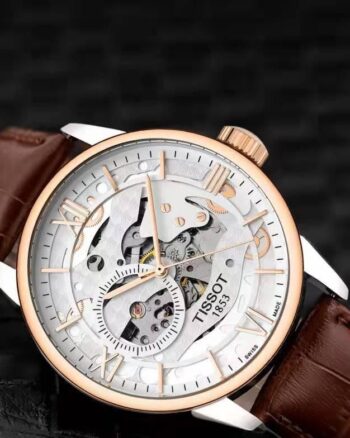 Tissot Fully Automatic Gold Bezel Men's Watch