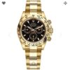 Branded Rolex Automatic Cosmograph Daytona Black Dial Men's Watch