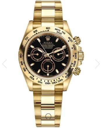 Branded Rolex Automatic Cosmograph Daytona Black Dial Men's Watch
