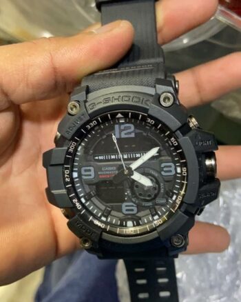 Casio Analog Digital Full Black Watch For Men
