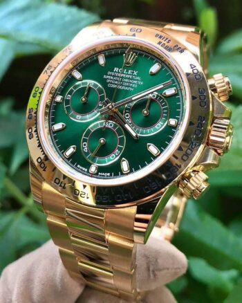 Rolex Gold Metal Strap Cosmography Watch For Men