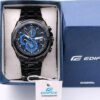 Edifice Black Metal Belt Chronograph Men's Watch