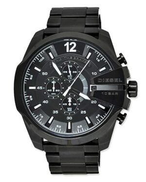 Diesel Black Dial  Watch For Men