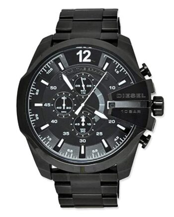 Diesel Black Dial  Watch For Men