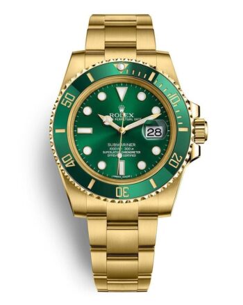 Stylish Rolex Submariner Green Dial Men's Watch