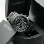 Dynamic Armani Round Dial Quartz Analog Watch For Men