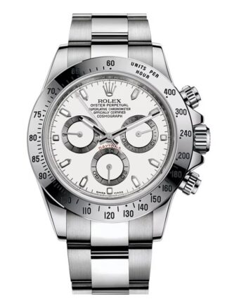 Spectacular Rolex Automatic Cosmograph Daytona Silver Dial Men's Watch