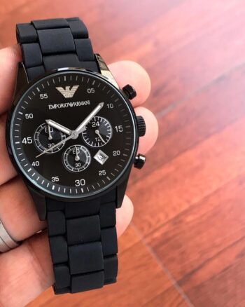 Royal Armani Round Dial Quartz Analog Men's Watch