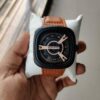 Premium Brown Leather Men's Watch