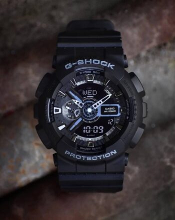 Casio G-Shock Full Black Rubber Strap Men's Watch