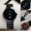 Rado Mens Stylish Chain Watch In Black