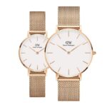 Daniel Wellington DW White Dial Couples Watch