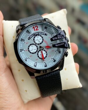 Royal Diesel Mega Chief Round Analog Gray Dial Men's Watch