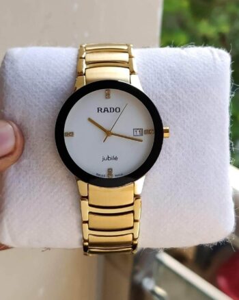 Rado Jublie White Dial Rose Gold Bracelet Men’s Watch
