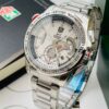 Casual Tag Heuer Chronograph Silver Dial Men's Watch