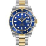 Rolex Submariner Blue Dial Men's Watch