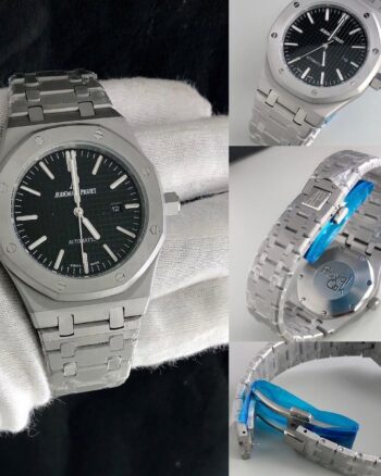 Branded Audemars Piguet Black Dial New Watch For Men