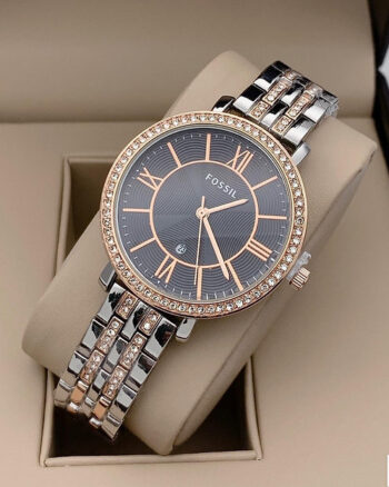 Fossil Black Dial Watch For Women