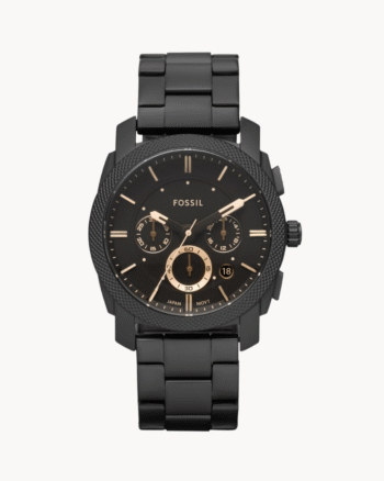 Fossil Black Metal Belt Watch For Men