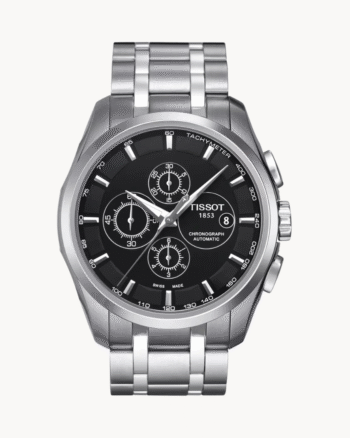 Tissot Silver Metal Belt Chronograph Automatic Men's Watch