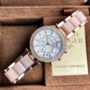 Michael Kors Chronograph Rose Gold Watch With Two Tone Pink and Rose Gold Stainless Steel Belt